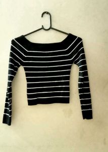 Striped Long Sleeve Top