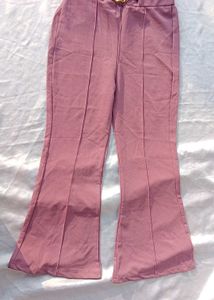 Bootcut Casual Trousers