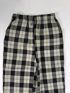 Women&#39;s Checked Plazzo | Free Size