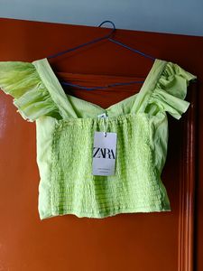 Zara Padded Crop Top