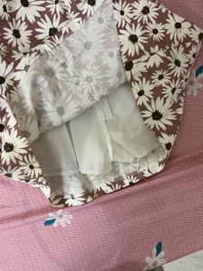 Floral Mini Skirt