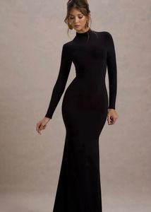 Elegant Black Maxi Dress