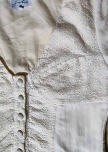 White Short Sleeve Blouse