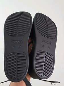 CROCS Brooklyn Ankle Strap Wedge Platform Sandals