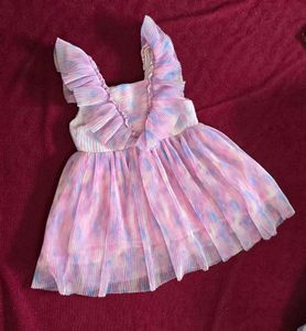 Cute Ruffled Girls Dress
