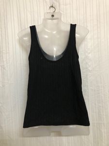 Bachata Black Sleeveless Top