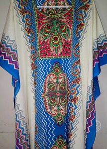 Boho Print Kaftan With Duppata