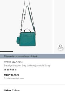 ORIGINAL STEVEN MADDEN Bevelyn Satchel Bag