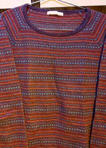 Striped Knit Sweater