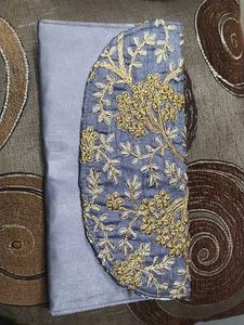 Embroidered Clutch