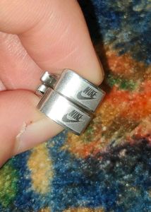 Silver Hinged Hoop Earrings