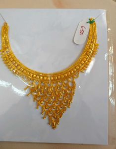 Elegant Gold Plated Necklace(covering )