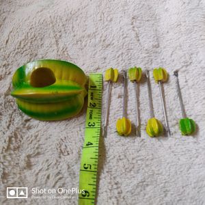 Star Fruit Shaped Mini Forks