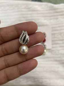 Elegant Pearl Drop Earrings