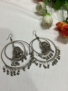 Oxidised Jhumka