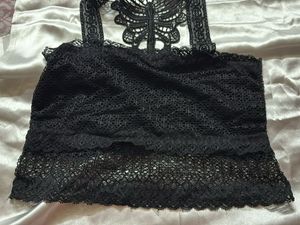 Lace Butterfly Bralette Top