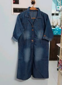 Denim Shirt Dress