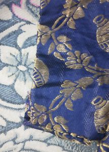 Blue Saree