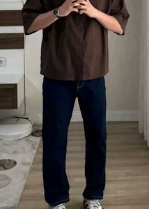 Dark Blue Denim Jeans