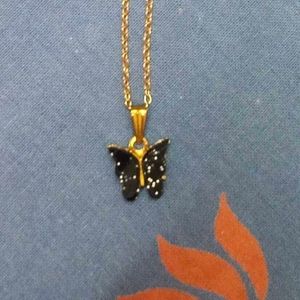 Butterfly Pendant Necklace