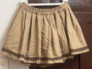 Pleated Mini Skirt
