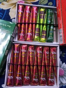 Neha, neeta &amp; Shanti Henna Cones