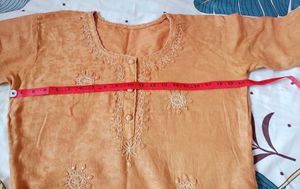 Beutiful Handmade Patti Work With Crochet 🧶 Kurti