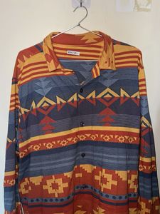 STYLE UP PRINTED  SHIRT | L size