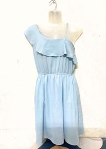 Monteau Made In Los Angeles  Tiered Ruffle Dress