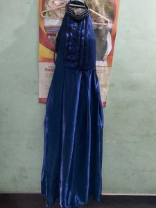 Navy Blue Formal Gown
