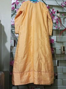 Yolk Yellow Colour Gown Wedding Season Sale