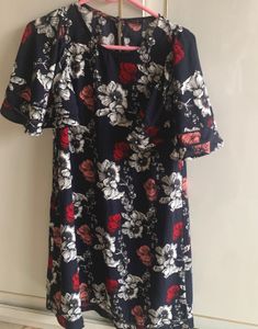 Floral Navy Dress