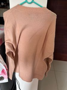 Peach Knit Sweater