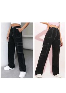 Black Cargo Pants