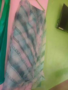 Green Anarkali Suit Set