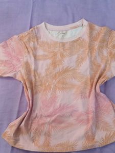 Floral Print Casual T-shirt