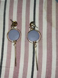 Golden Grey earings
