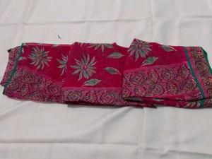 Pink Saree