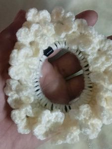 Crochet Scrunchie Hair Tie