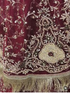 zardozi work lehenga