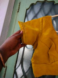 Elegant Purple Yellow, Blouse