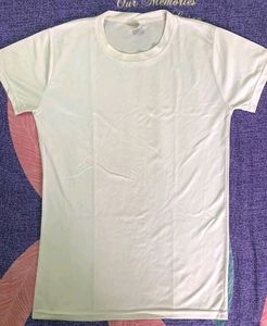 White Casual Tshirt