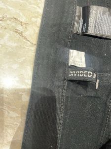 Wide Leg Black Jeans