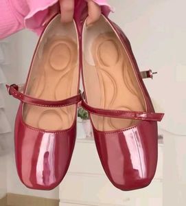 Cherry Red Flats🌹