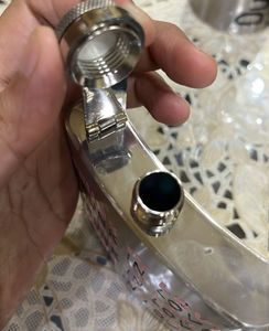Steel Brand New Whiskey Flask
