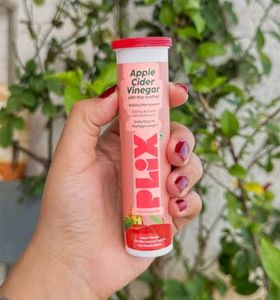Plix Apple Cider Vinegar Effervescent Tablets