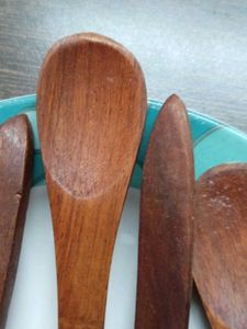 Wooden Kitchen Spoons (Set of 5)