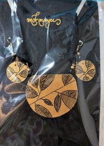 Hand-painted Golden Leaves