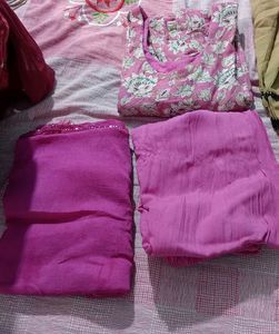 Pink Kurta Set