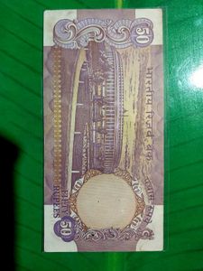 Rs50 Error Note(I. G. Patel) Very Rare